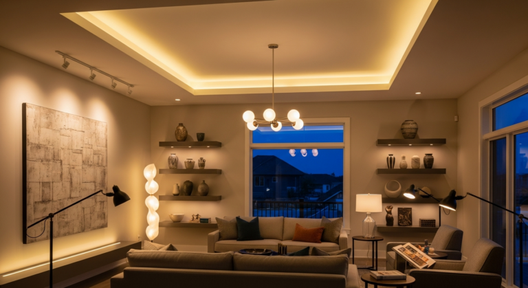woonkamer verlichting
