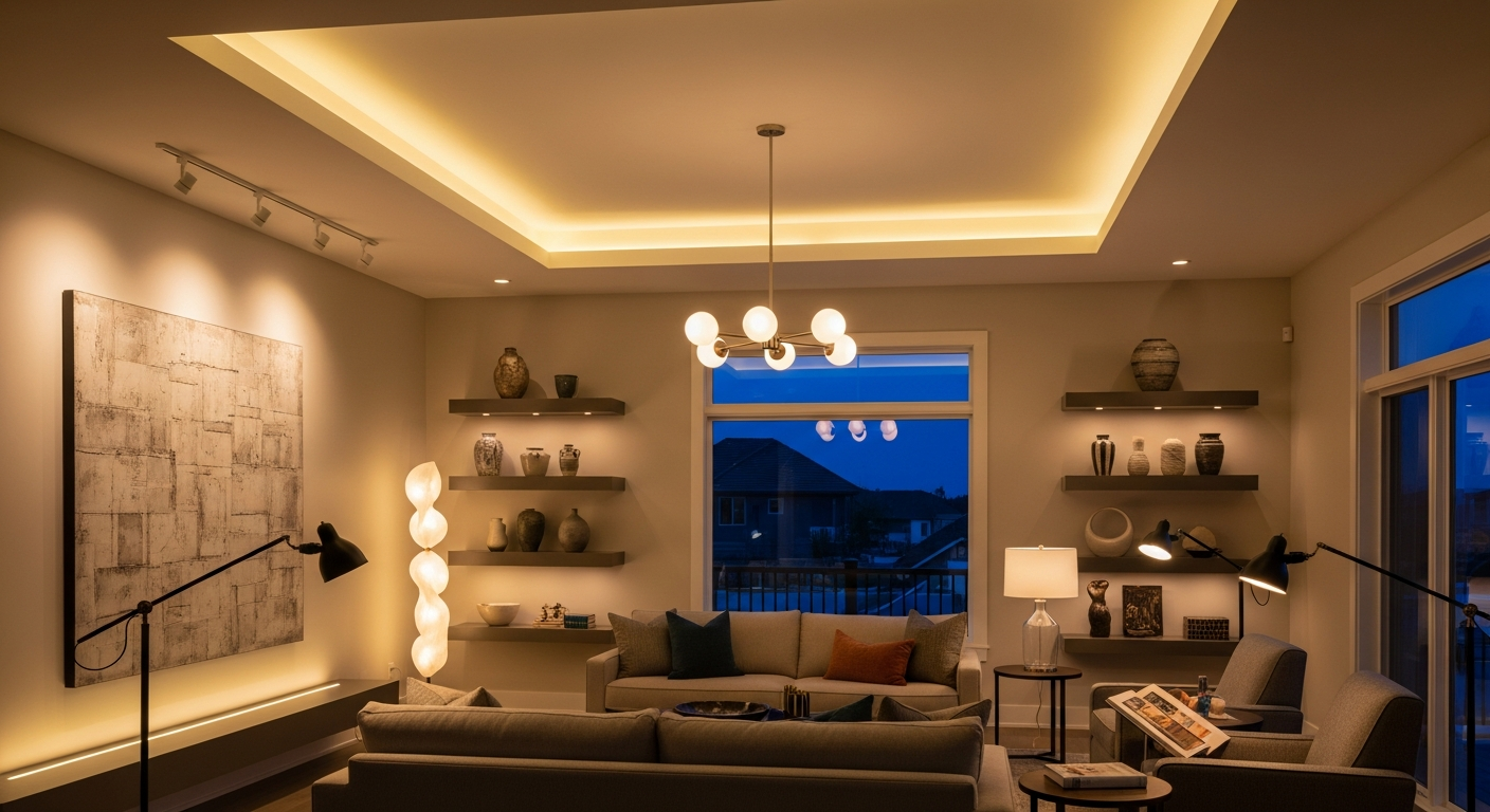 woonkamer verlichting
