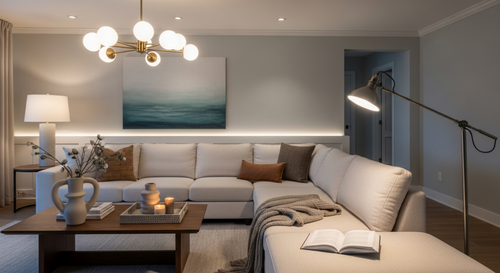 woonkamer verlichting