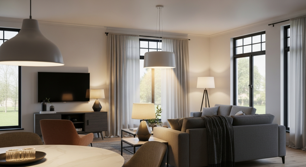 verlichting in huis
