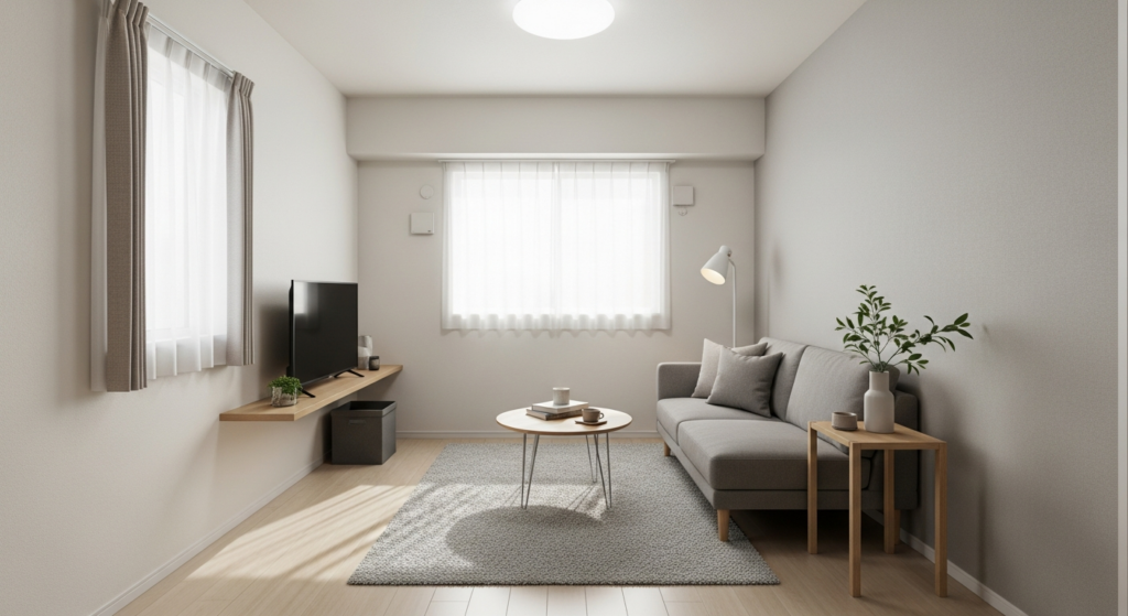 kleine woonkamer inrichten