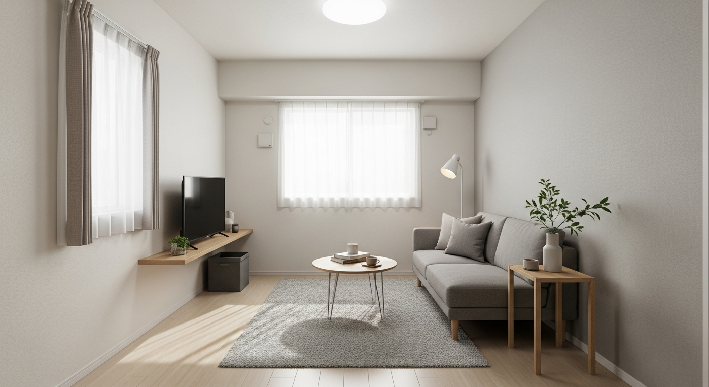 kleine woonkamer inrichten
