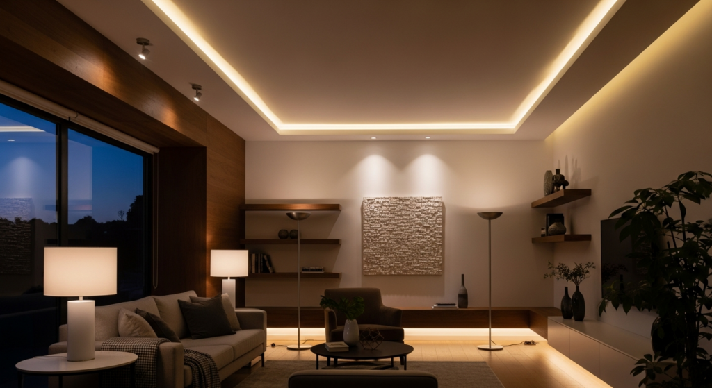 verlichting in huis